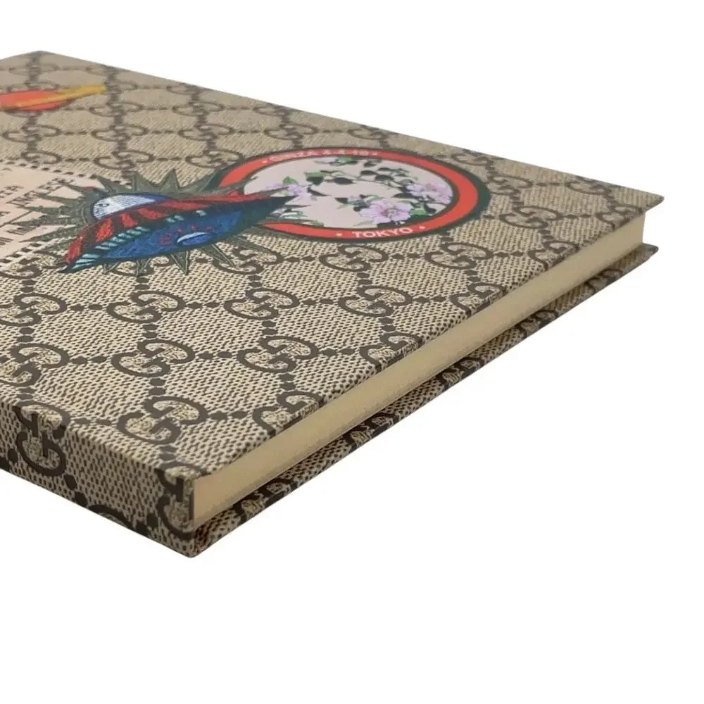 Gucci GG Supreme Courrier Space Notebook Journal UFO Saturn Patch